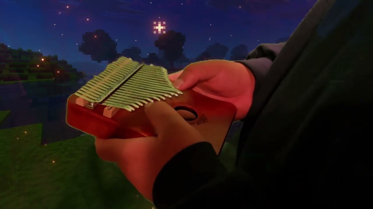 My brother plays music on Kalimba!