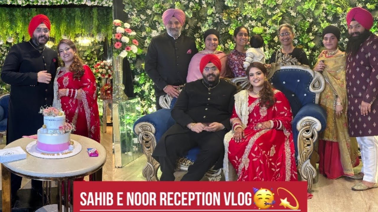 The Sahib E Noor Reception Vlog|A Super Fun Day|Canada Vapsi