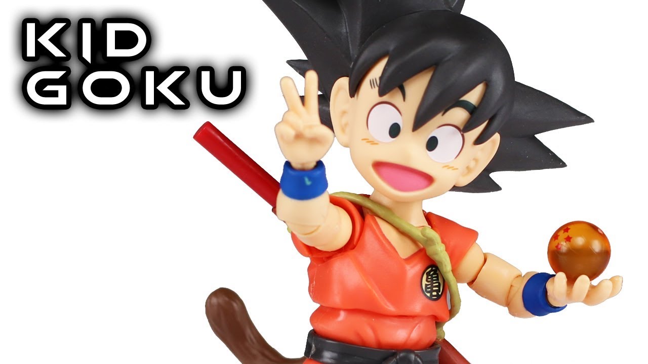 S.H. Figuarts KID GOKU Dragon Ball Action Figure Review