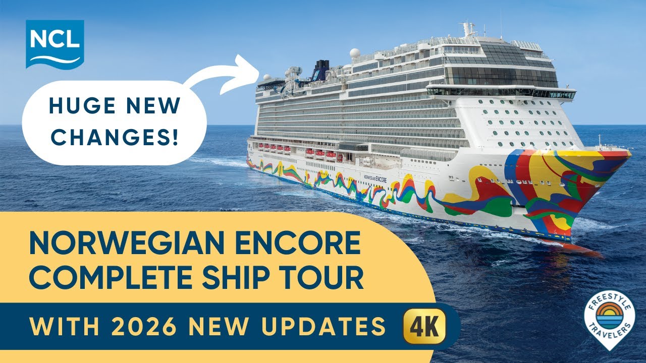 Norwegian Encore Full Ship Tour & Walkthrough: Spice H20, New Dining, Free at Sea, & New Spaces