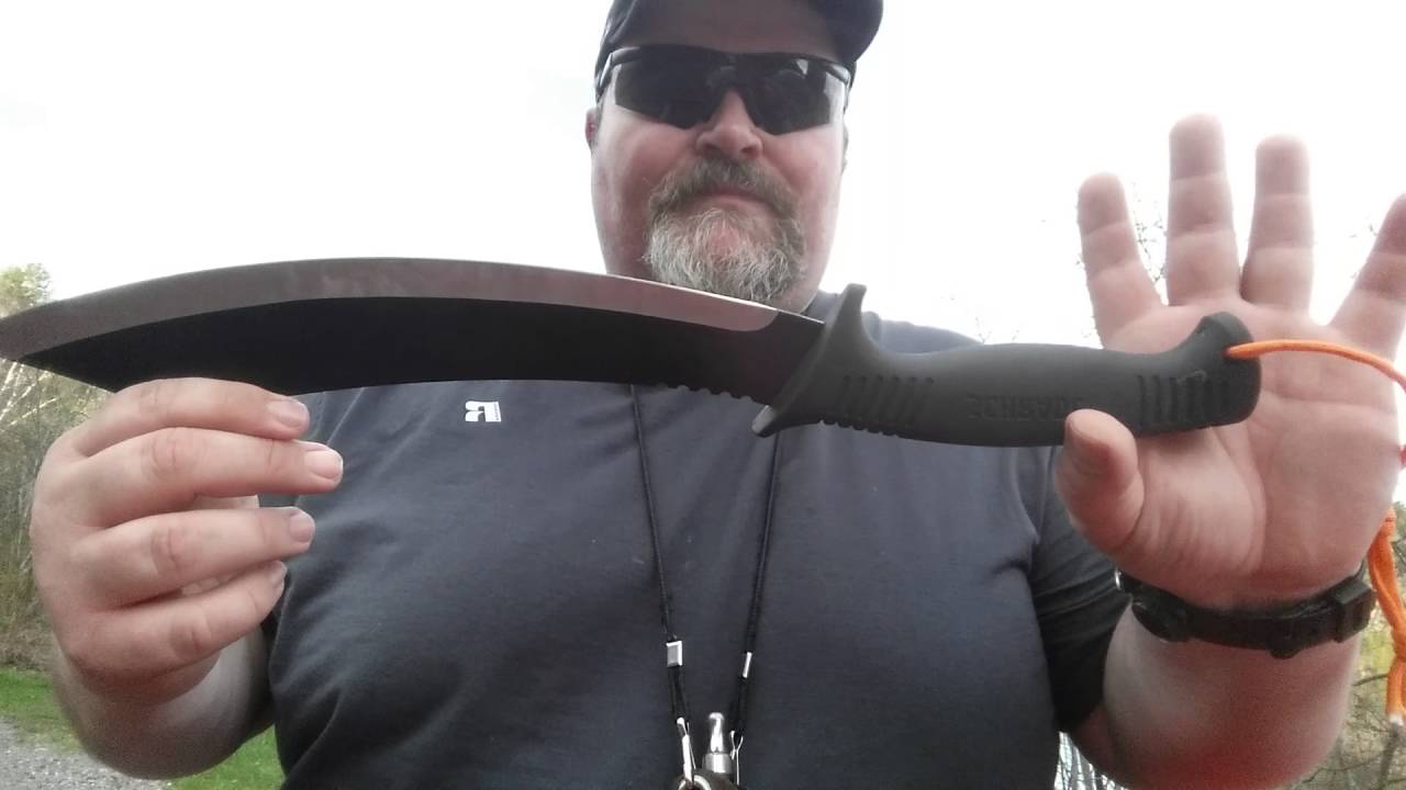 Schrade SCMACH1 Machete/Parang Closer Look