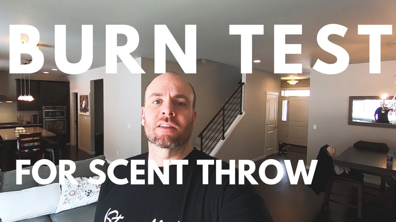 How I test burn my soy candles for scent throw