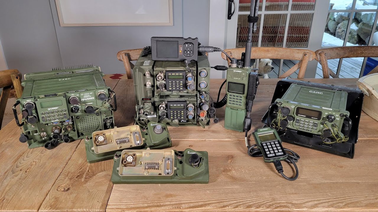 Ещё одна распаковка (декабрь 2023 г.). Оборудование НАТО — Harris, ITT, Military Radio Stuff, Sin...