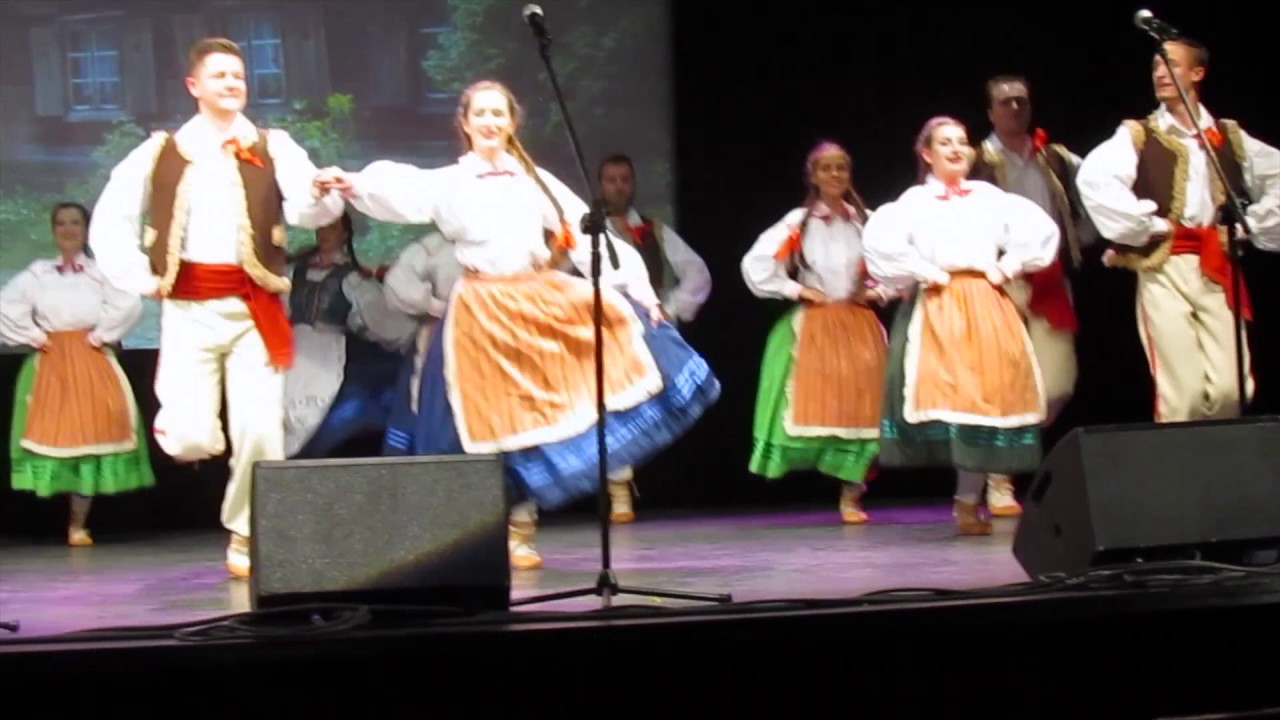 ZPiT Kurpie Zielone - Dawne tańce Kurpiowskie: Kołowrotek, Owczarek, Krzyżak (pasterskie)