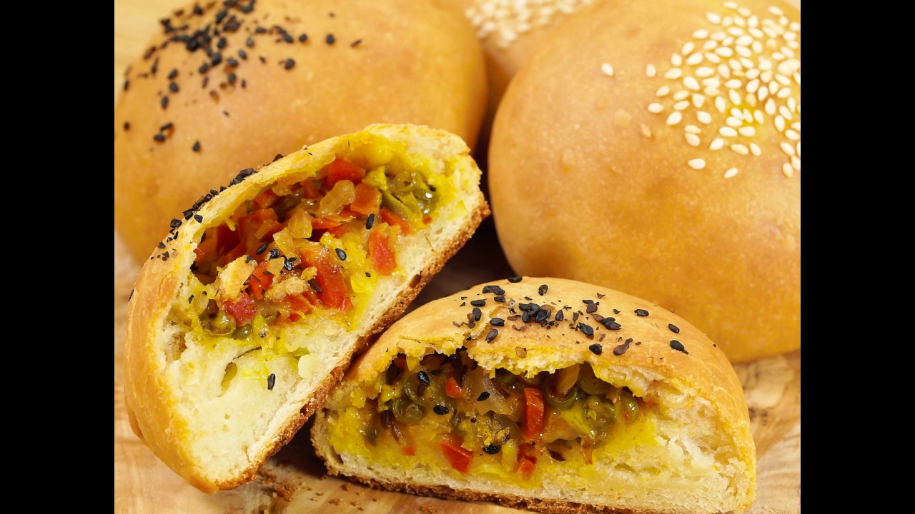 How to Make Stuffed Bun With Veggies