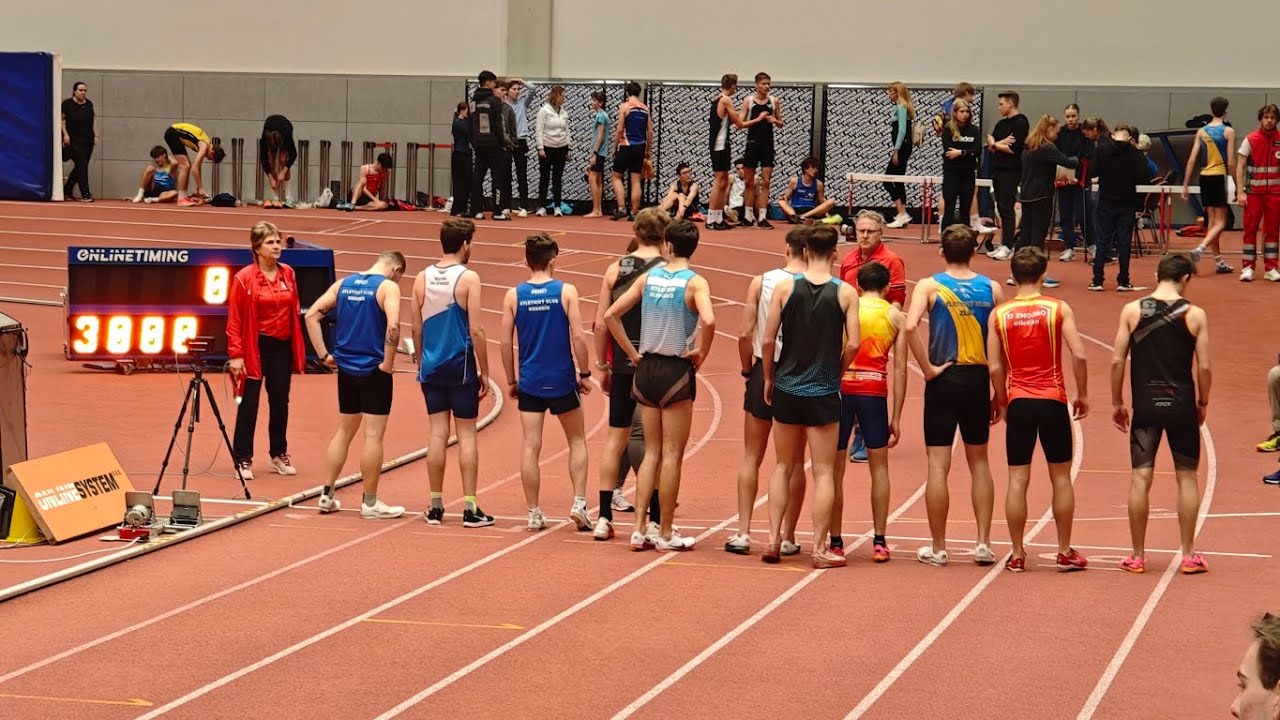 MMaS Ostrava 31.1.2026 - 3000m PB 8:50,35🥉