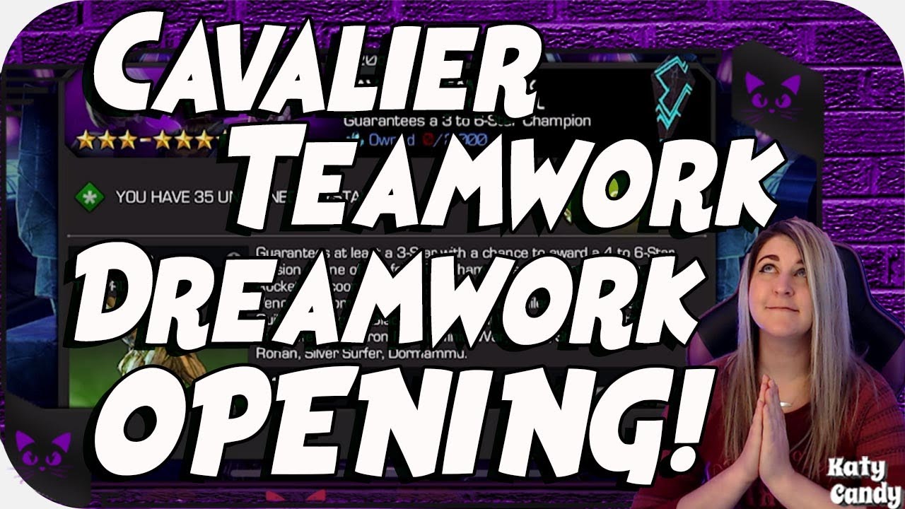 HUGE Cavalier Teamwork Dreamwork Crystal Opening! | Marvel Contest of Champions