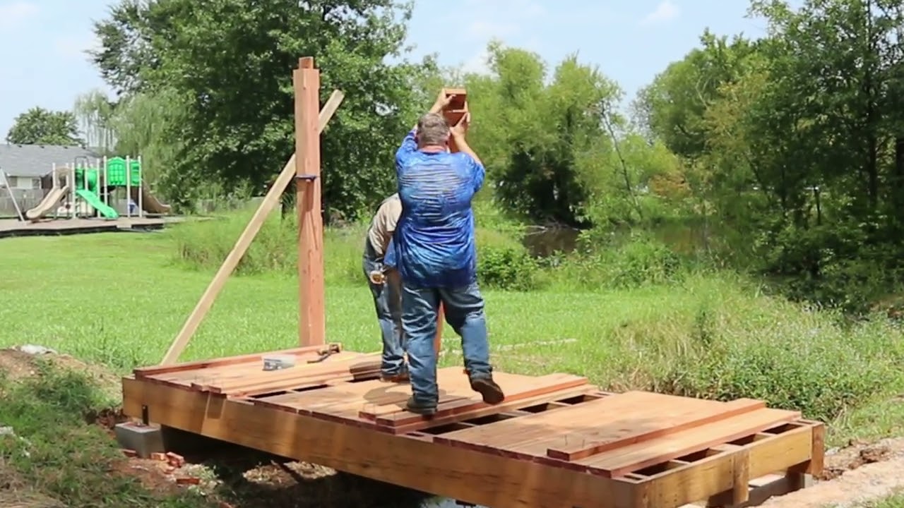 Covered Bridge Assembly Begins: Watch the Build Come to Life! | Covered Bridge Build Ep 7