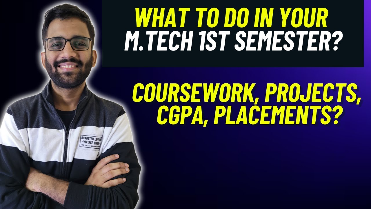 Чем заняться в первом семестре MTech? || PrepFusion || Химансу Агарвал