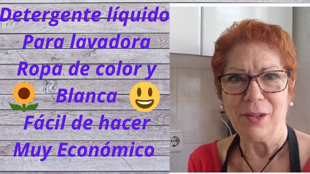 Jabón para lavadora, ropa blanca y de color. Super fácil  Muy Económico 💚🌿🧑‍🍳