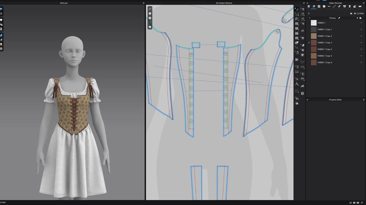Outfits Cloth - Marvelous Designer/Clo3D