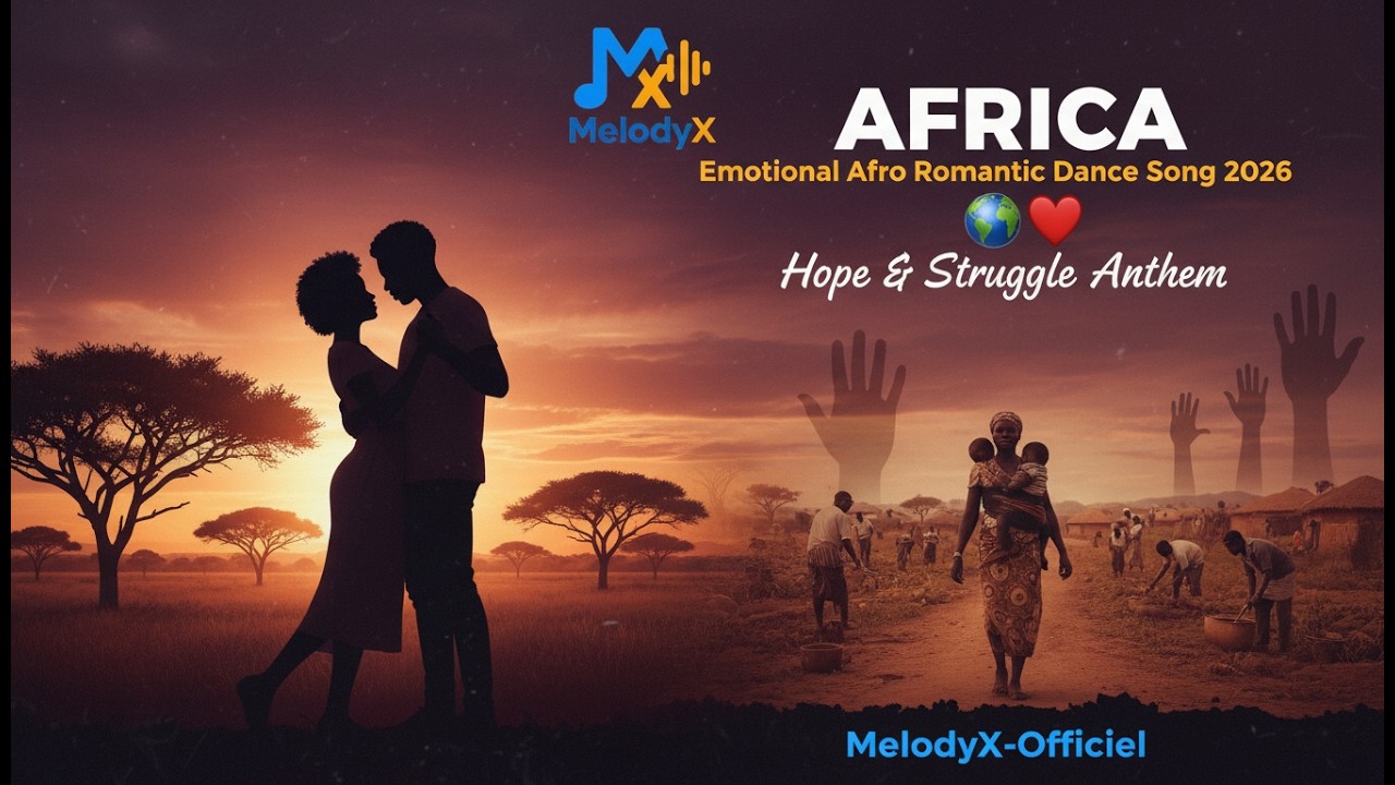 AFRICA 🎶 | Emotional Afro Romantic Dance Song 2026 🌍❤️ Hope & Struggle Anthem | MelodyX-Officiel