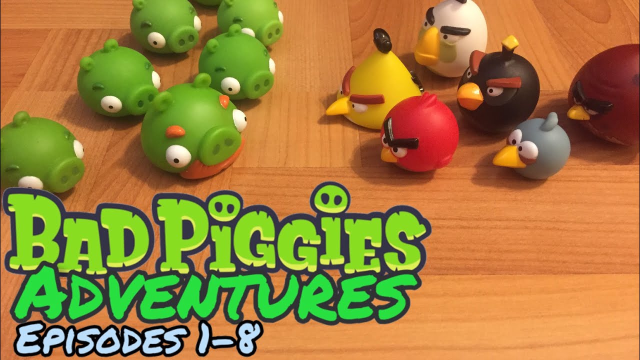 Bad piggies adventures episodes 1-8