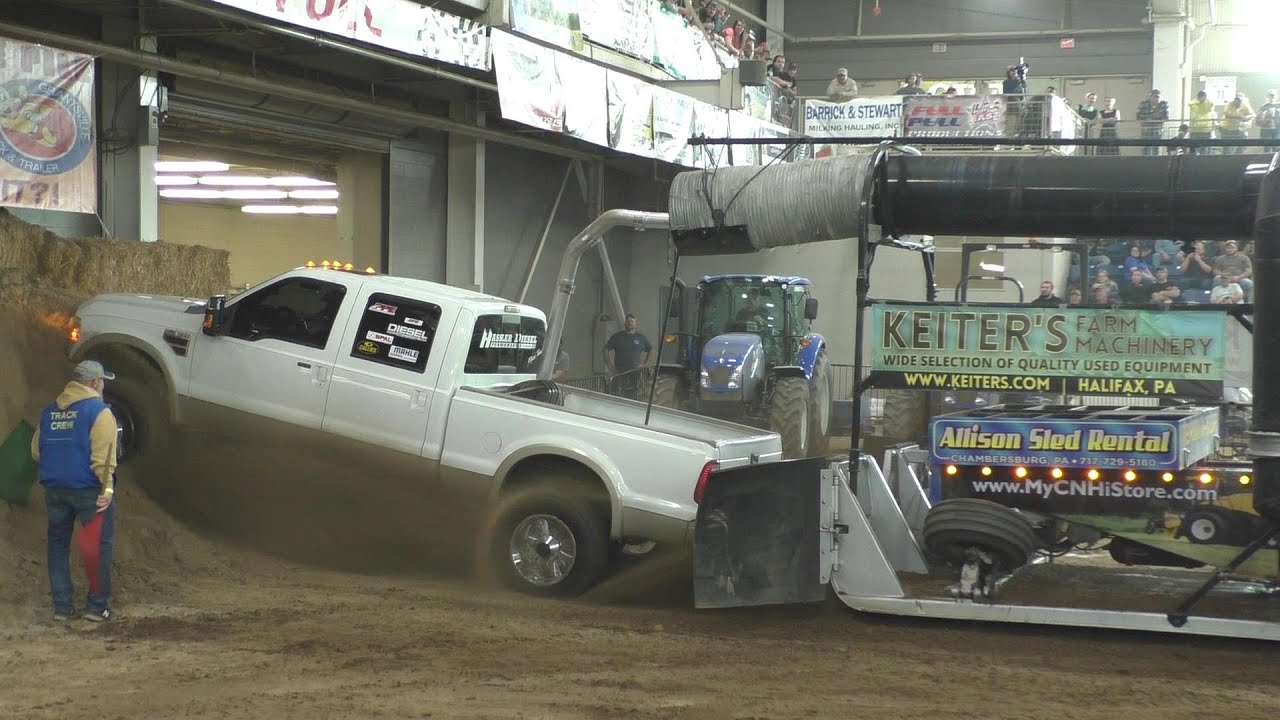 Truck Pulling 2022 Work Stock Diesel 4X4 Trucks In Session 3 Action At The Keystone Nationals