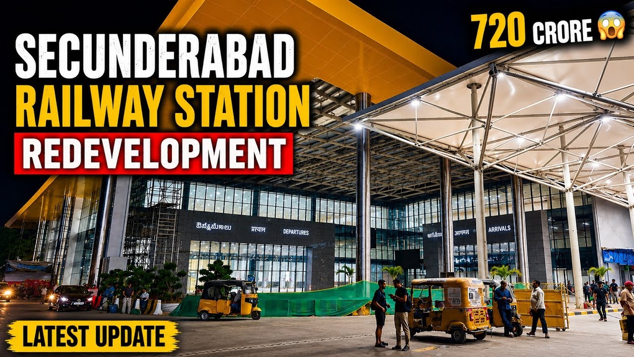 Secunderabad Railway Station redevelopment update July 2026 😍 | Latest construction update