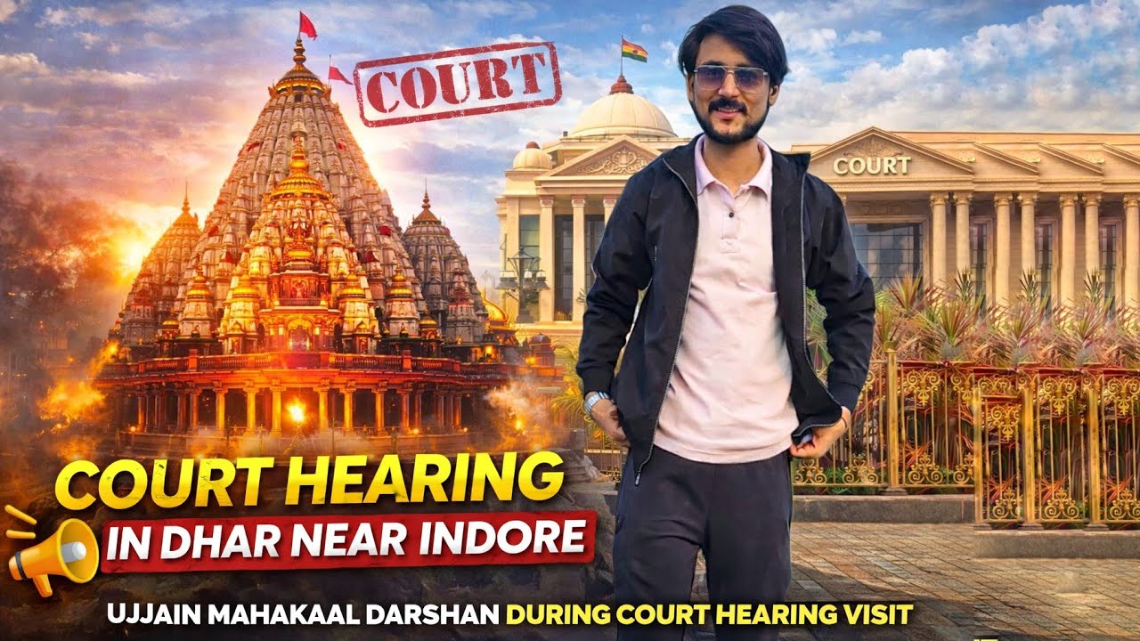 Jabalpur to Indore | Mahakal Ujjain | Dhar Court Hearing | Advocate vlogs | Adv. Naunihal Yadav | 