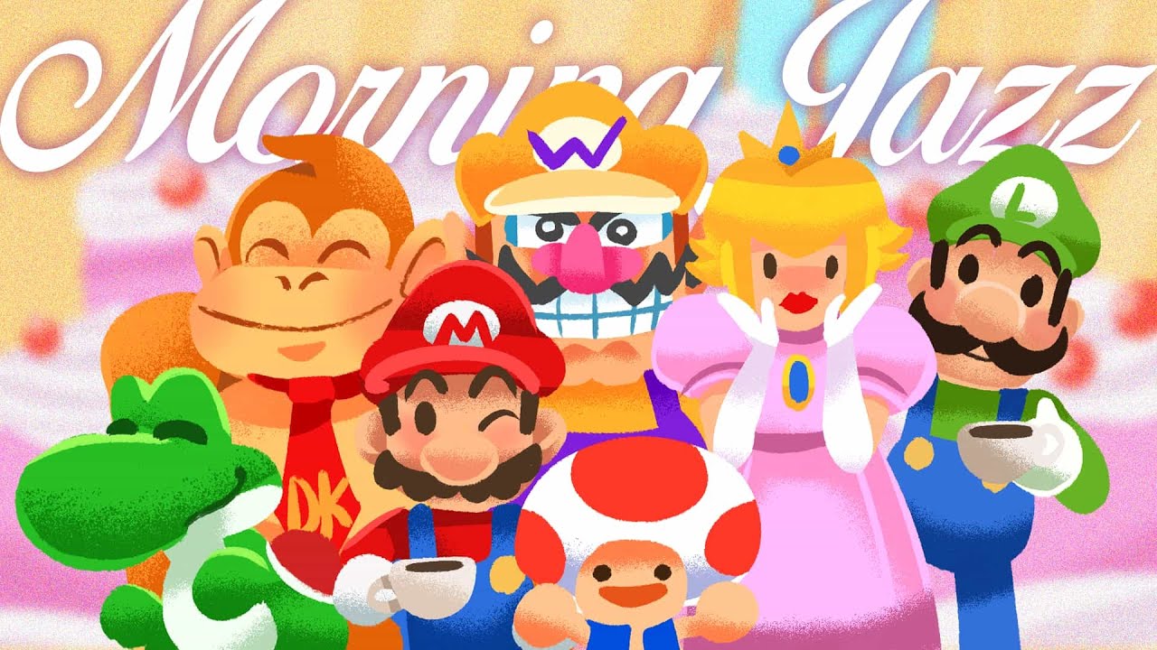 Mario Party 1 (N64) 🎲 Morning Jazz Mix☀️ | Relaxing Music for Studying/Working