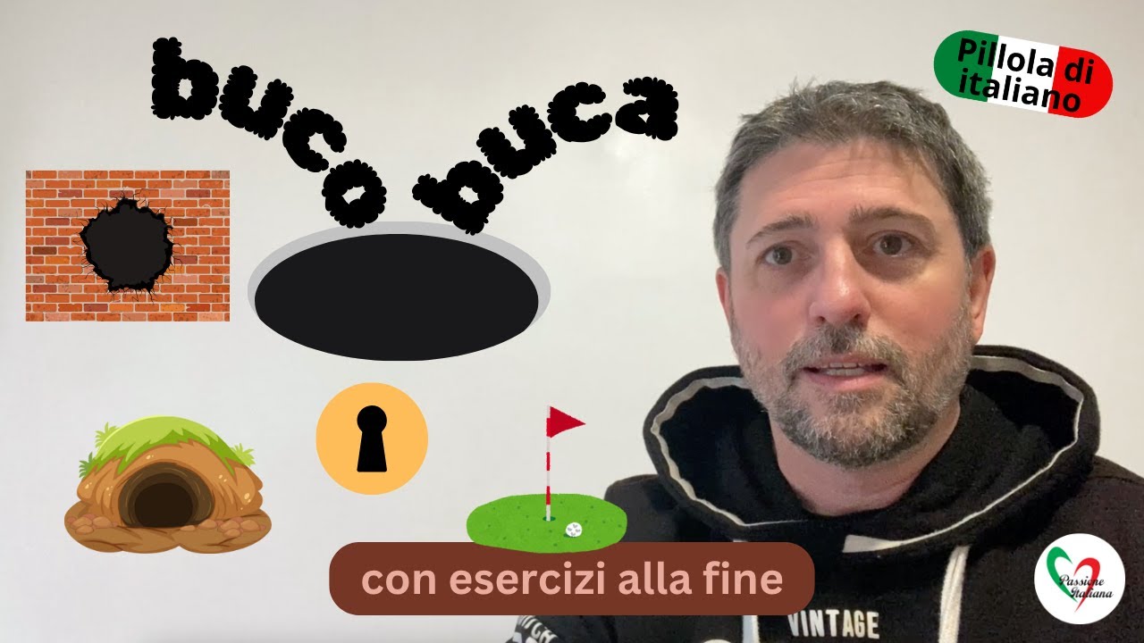 Esiste una differenza tra 'buco' e 'buca'?