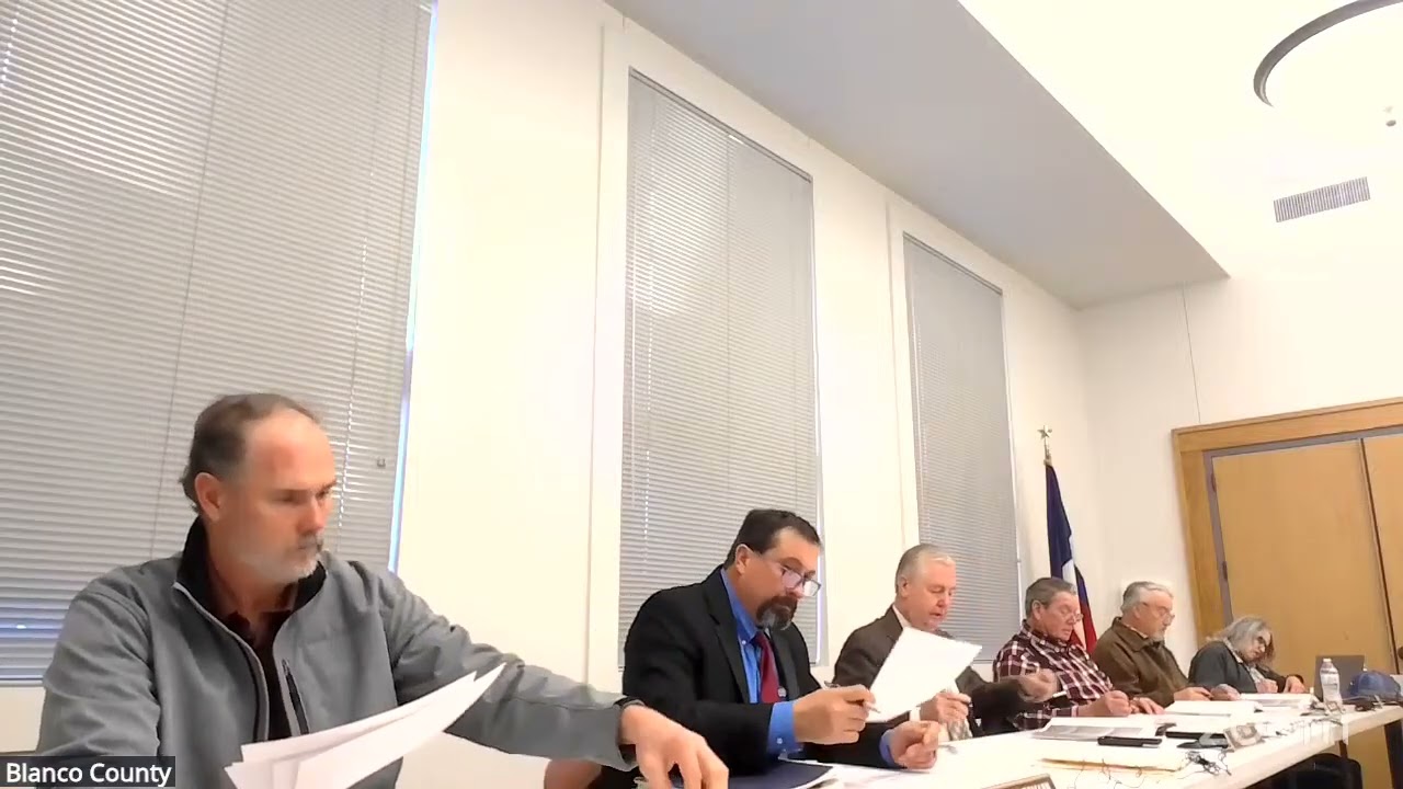 Commissioners Discuss Veterans Memorial, Resignation, and New Election Contract