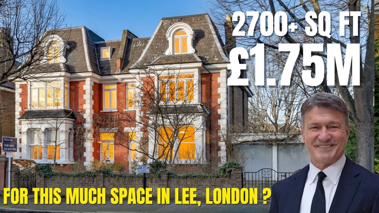 £1.75M Lee Conservation Area Home | 5 Beds + Cot Room | 2,600+ Sq Ft (SE12)