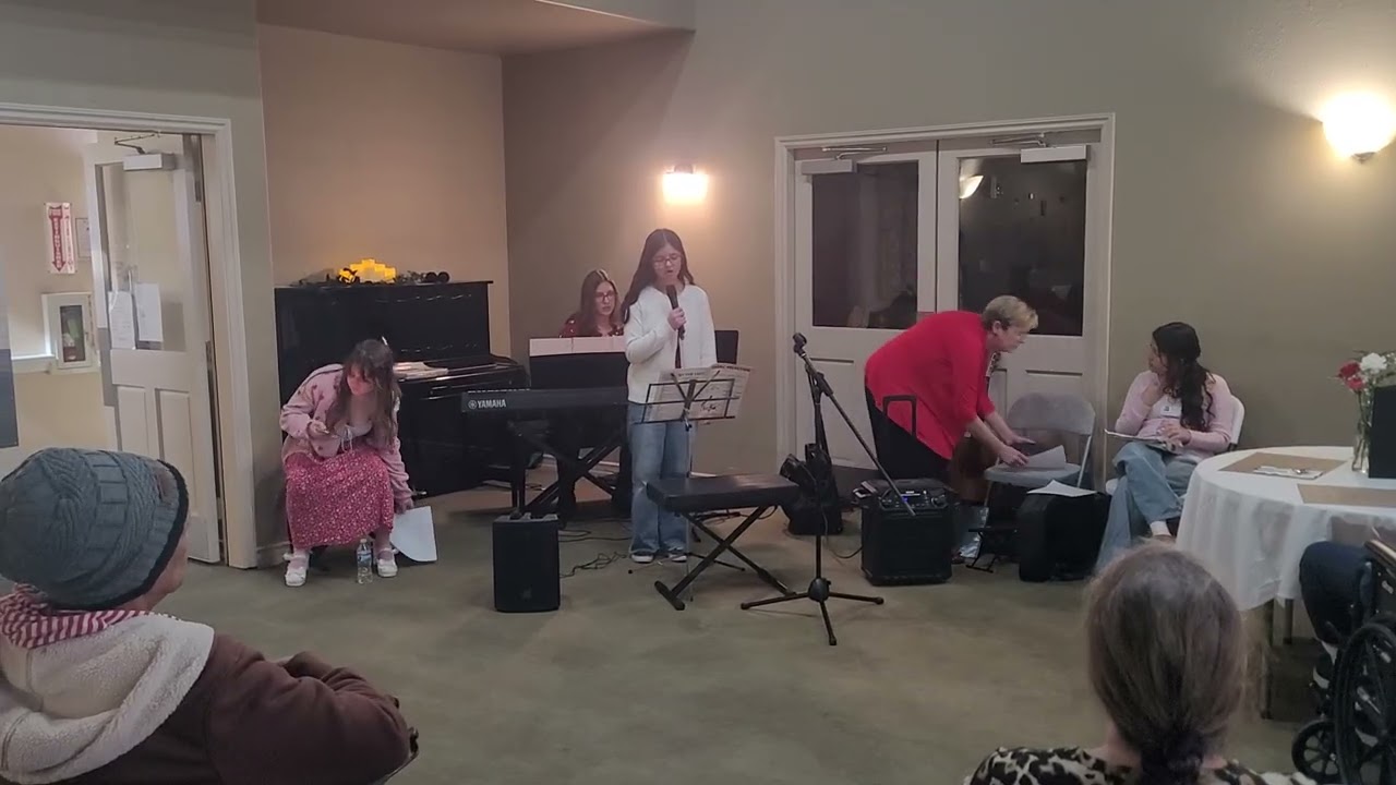 Claire singing 