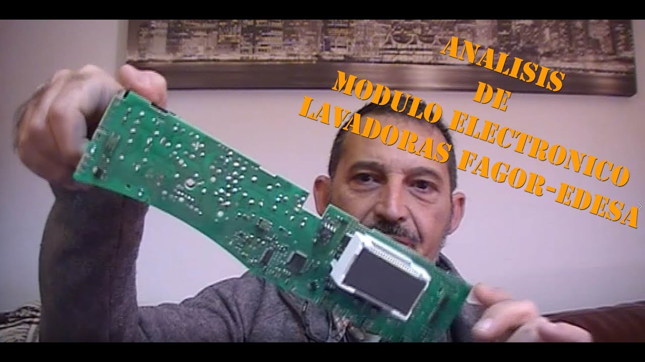 Analisis electronica lavadoras fagor y edesa