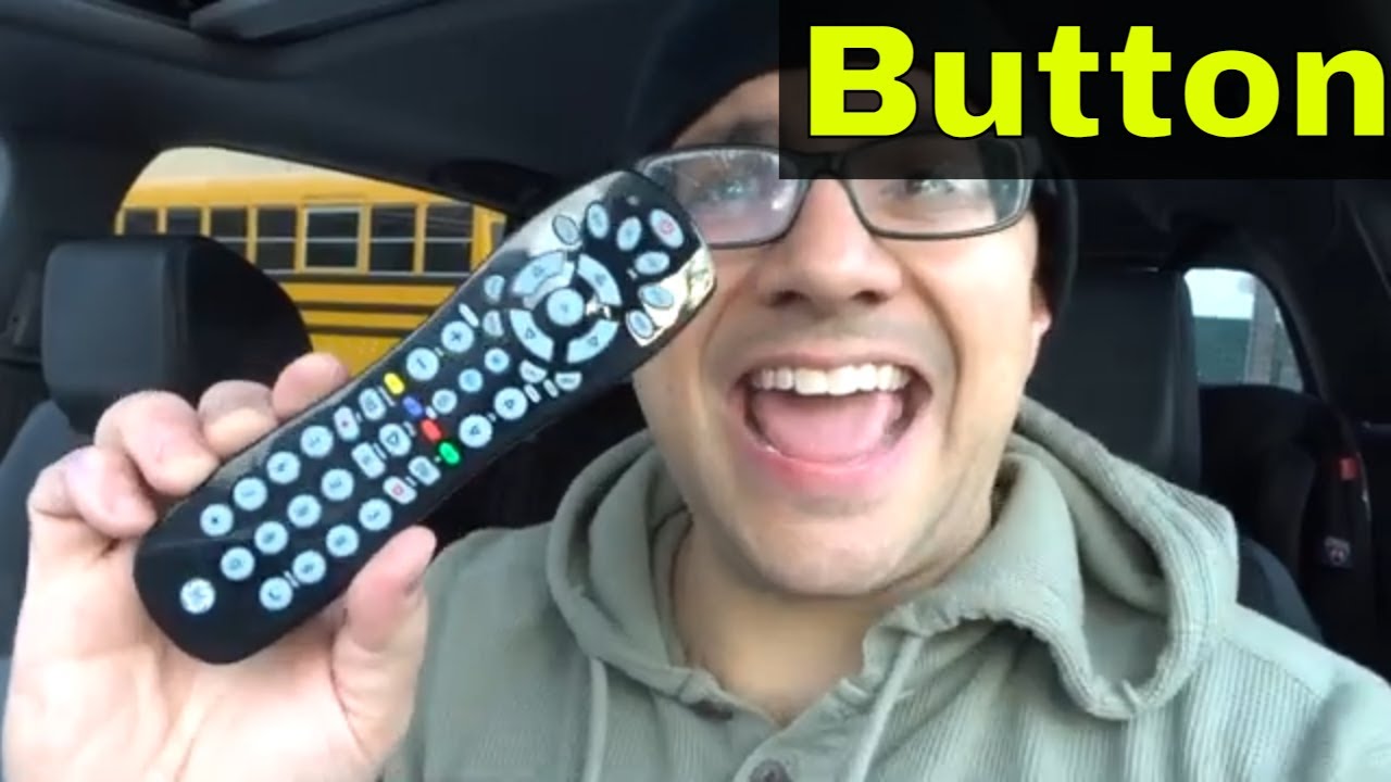 GE Universal Remote Button Tutorial For Beginners-What Does Each Button Do-Easy Instructions