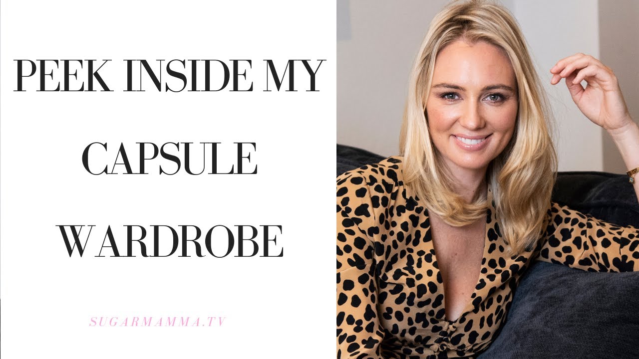 Closet Organisation & Capsule Wardrobe Tour of A Minimalist Part 1 of 3 || SugarMamma.TV