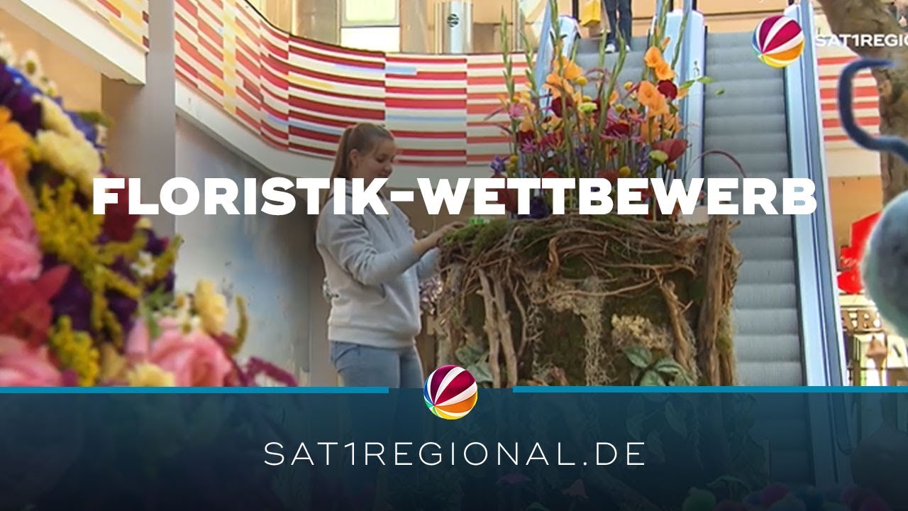Florist-Azubis zeigen ihre Blumenwerke in Kiel
