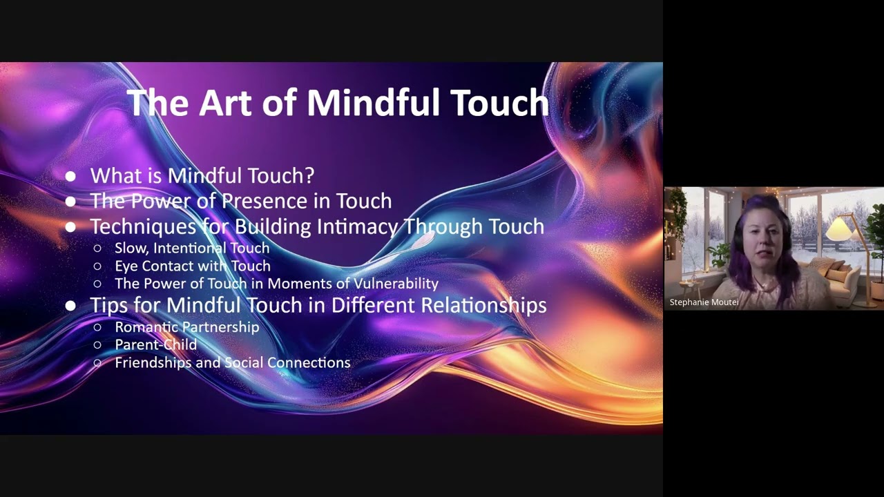 Webinar: The Art of Touch: Physical Intimacy Techniques