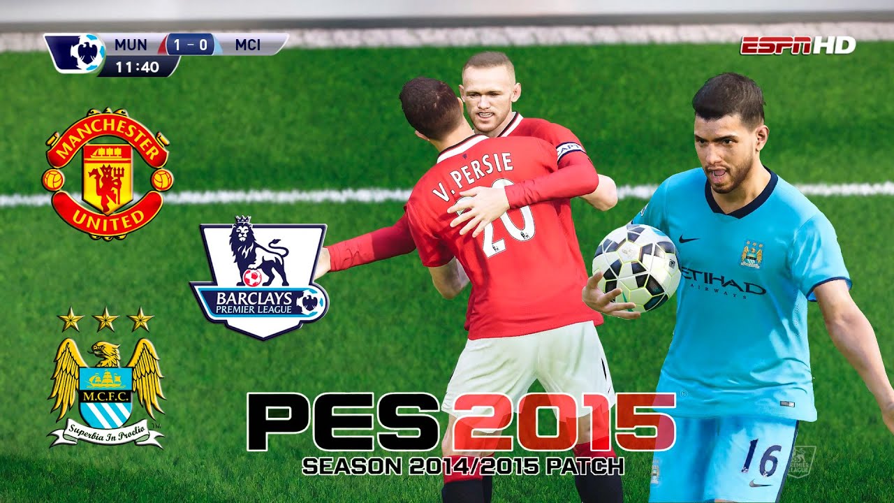 Manchester Utd vs Manchester City - Derby in 2014/2015