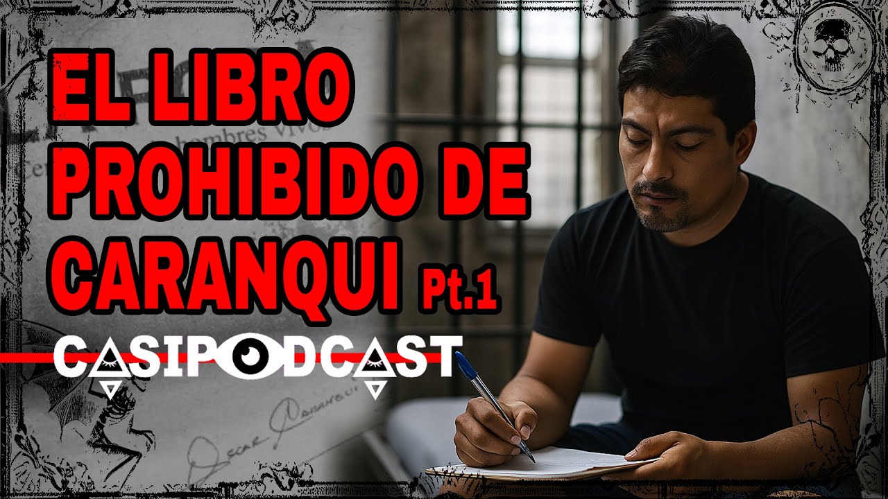 Casipodcast: El libro prohibido de &Oacute;scar Caranqui