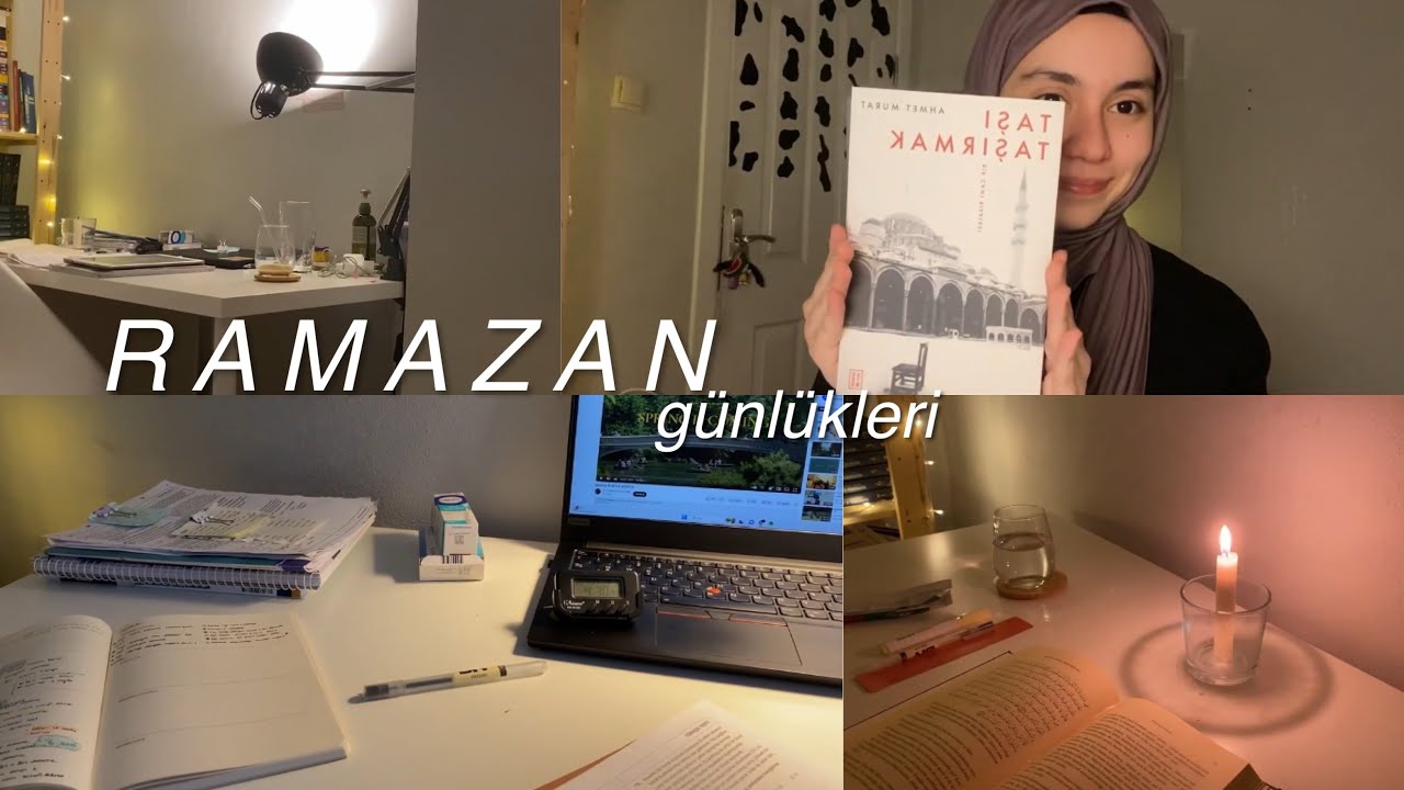 ramazan günlükleri | yeni kitaplar ve derslerle mücadele