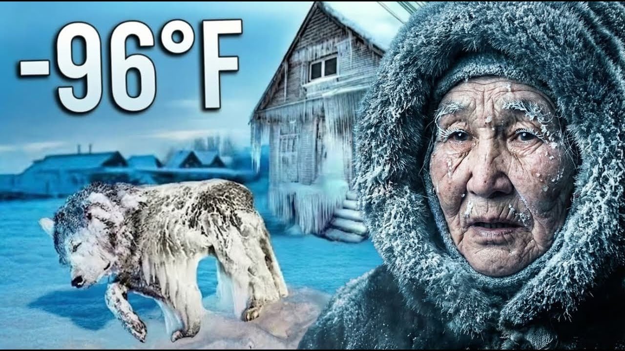 The Coldest Village on Earth: Yakutia (-71°C, -96°F)