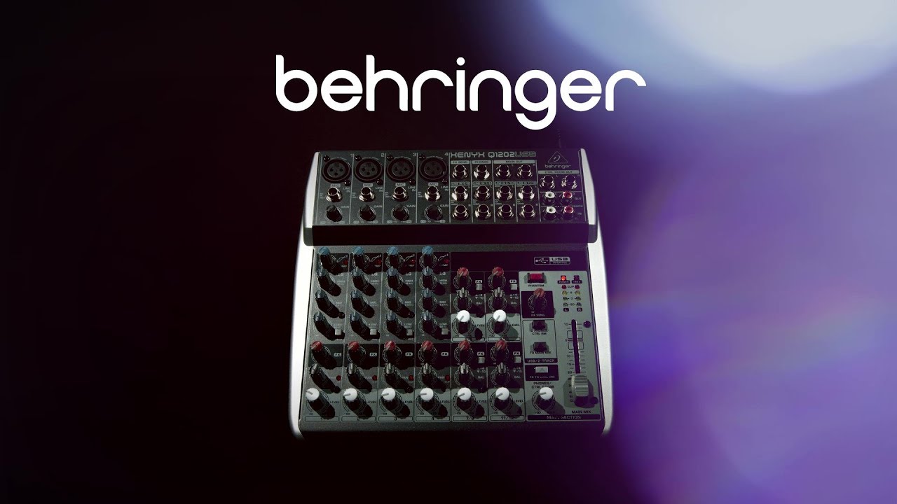 Behringer Xenyx Q1202USB Premium Mixer | Gear4music