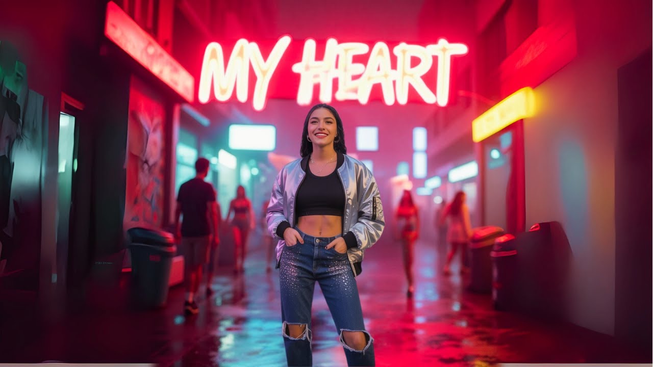 My Heart ❤️ | Feel-Good Pop Dance Track for Love & Good Vibes (official lyric videou)
