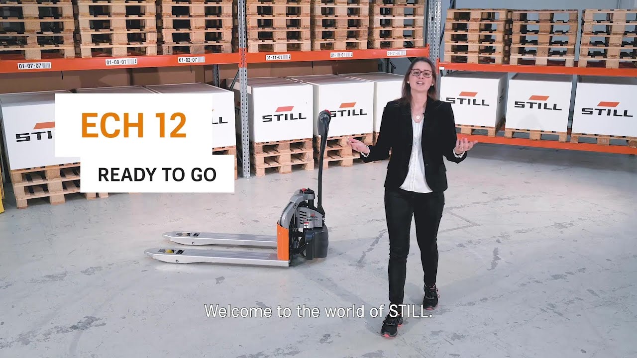 Low Lift Pallet Truck ECH 12 - Product Presentation