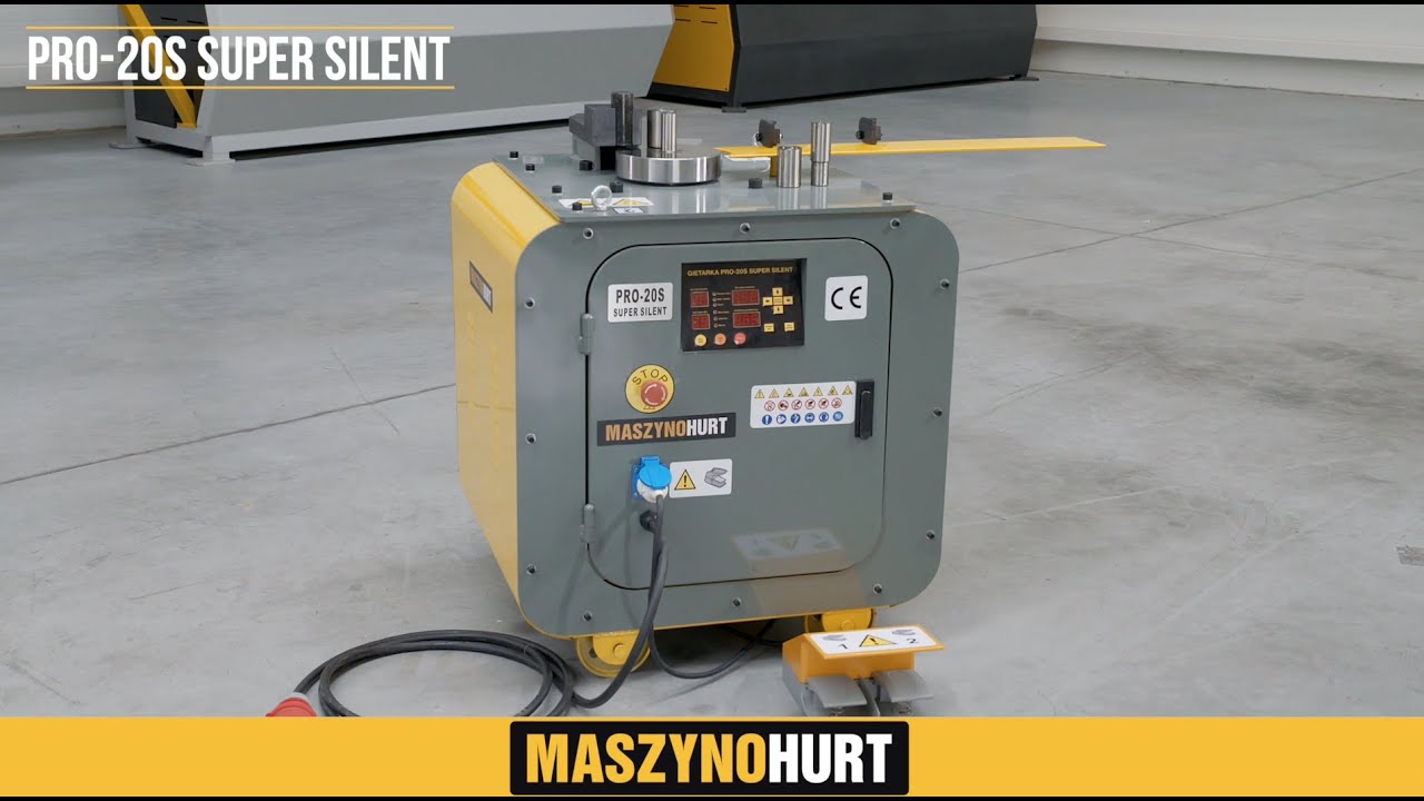 Giętarka PRO-20S SUPER SILENT - maszynohurt.pl