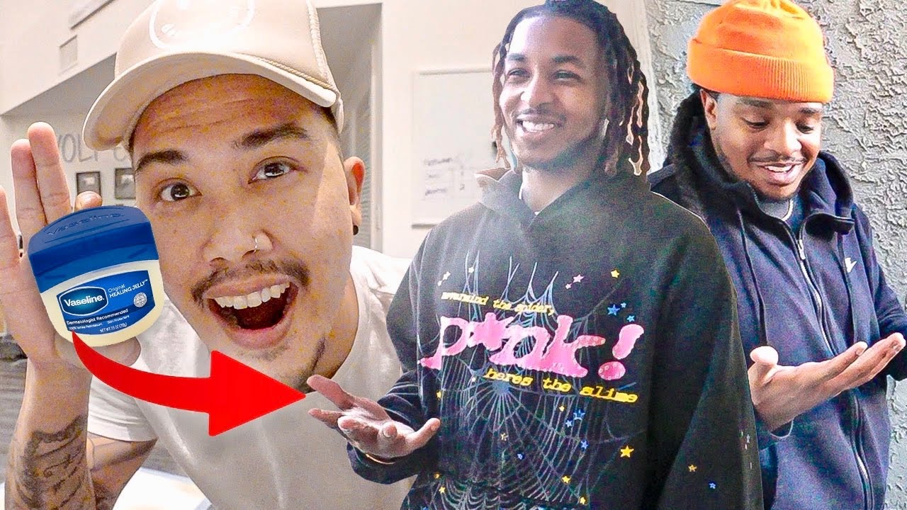 Vaseline Handshake Prank! Ft. DDG, Poudii, Woo Wop + more