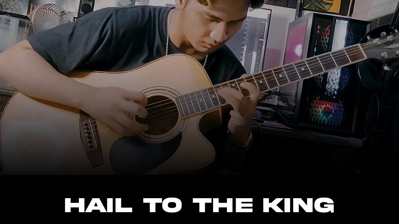 Hail to The King - Avenged Sevenfold (Aldiva Bintang Cover Acoustic Instrumental Karaoke)