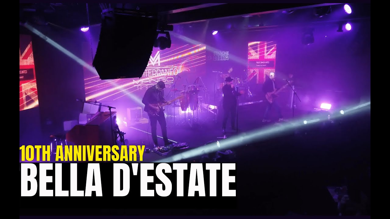 Mediterraneo MANGO Tribute Band - Bella D'Estate LIVE a Stazione Birra