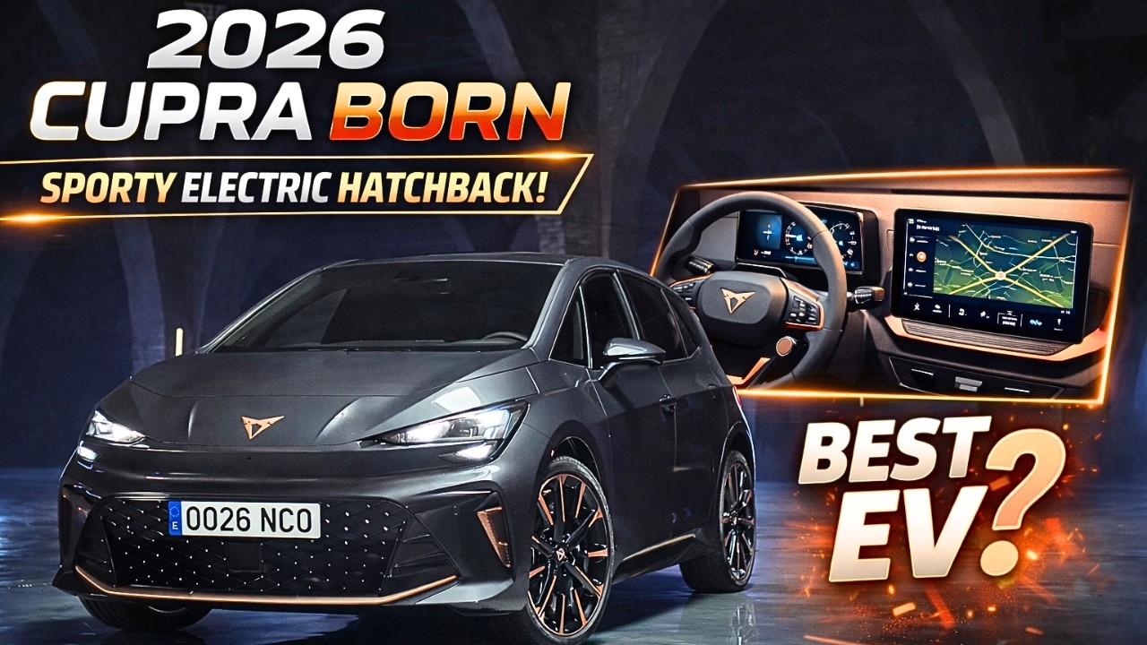 Представлен Cupra Born 2026 года – самый спортивный электрический хэтчбек на сегодняшний день?