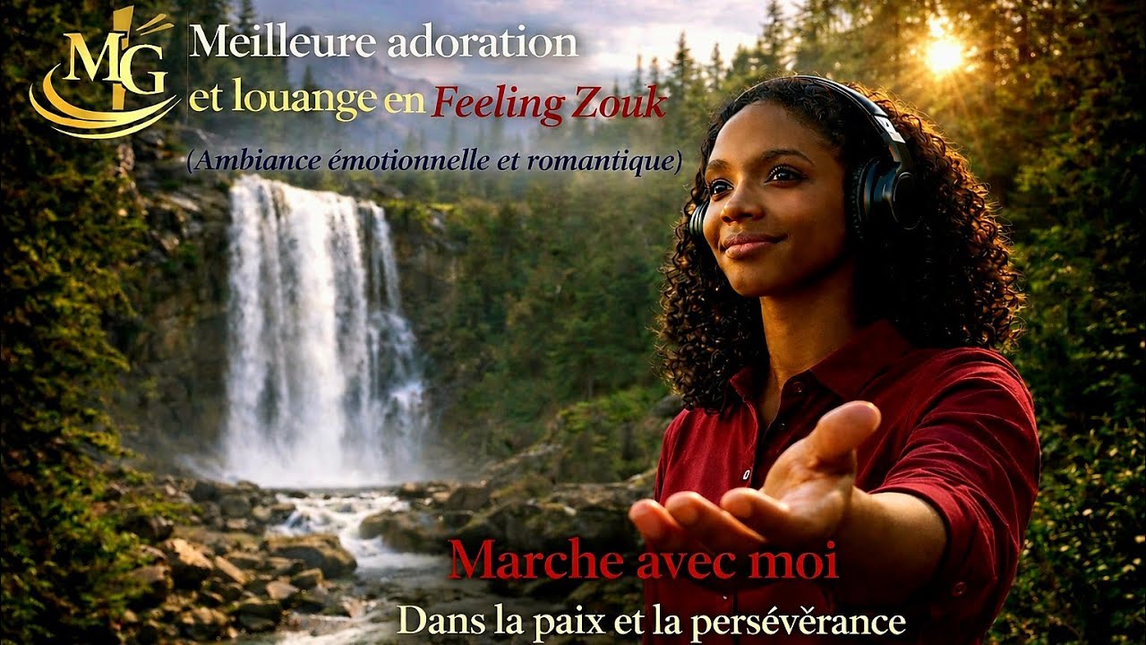 Marche Avec Moi dans la Paix et la Persévérance | Ambiance Zouk #music #viralvideo #gospel #jesus