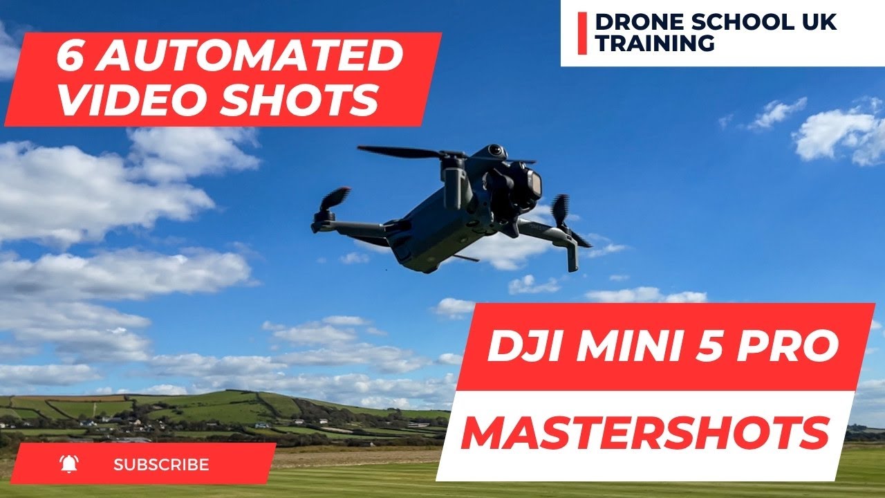 DJI Mini 5 Pro: откройте MasterShots | Дрон, который управляет сам