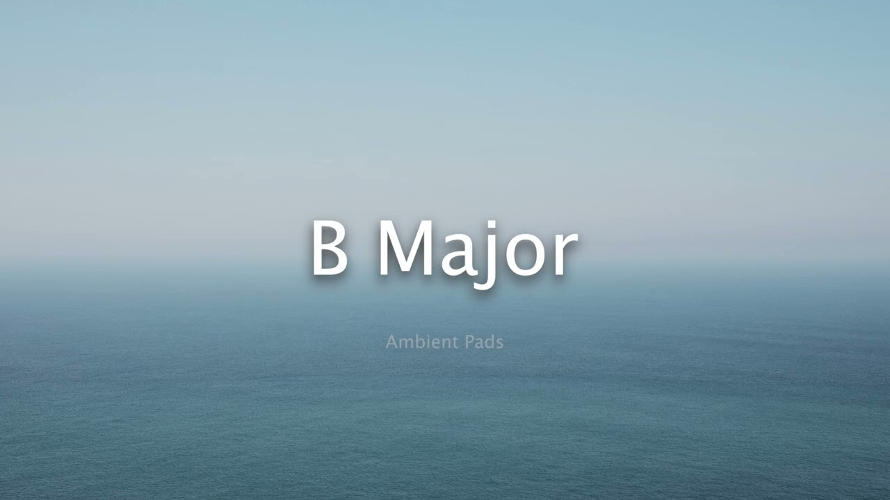 Warm Pad B Major - Ambient Pads | Riyaz Tool | B Major