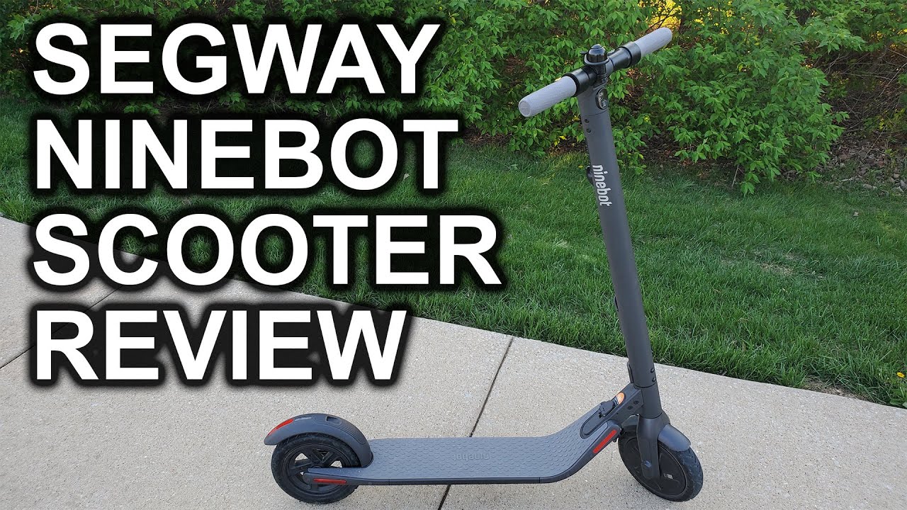 Обзор и демонстрация электросамоката Segway Ninebot E22