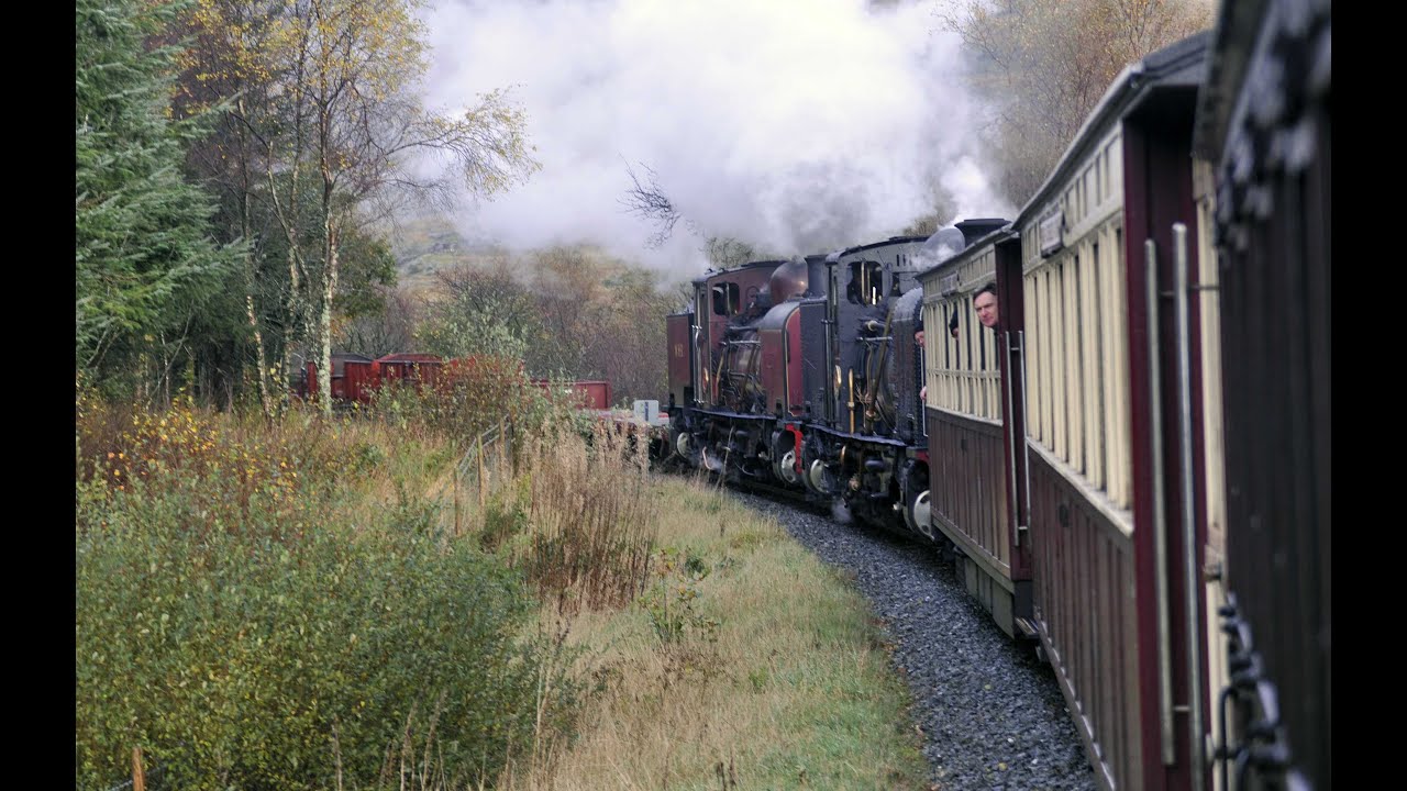 WELSH HIGHLAND RAILWAY MEGA MIXED TRAIN! VALE OF FESTINIOG+TRAIN+GARRATT No.87+138+18 WAGON FREIGHT!