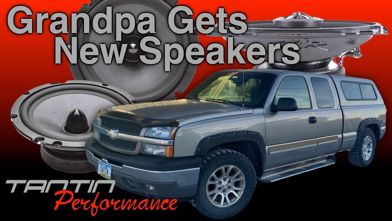 The 03 Chevy Silverado (Grandpa) Skar Door Speaker Install