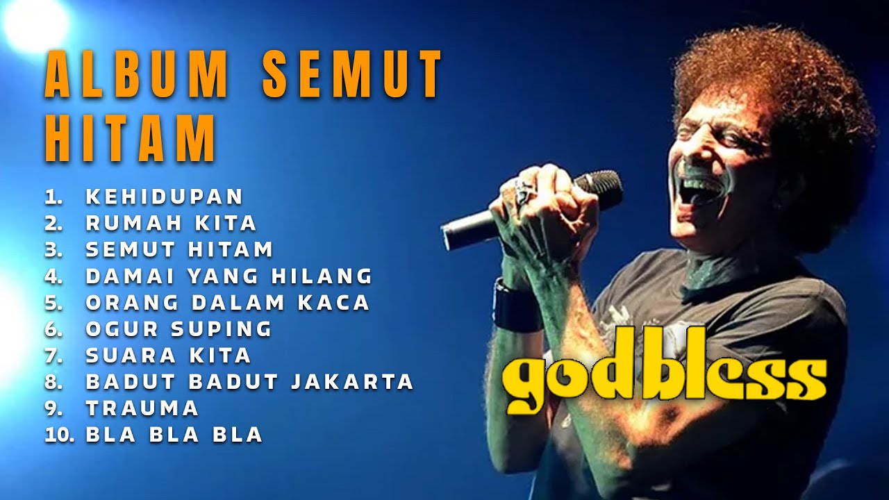 KEHIDUPAN  - GOD BLESS  - ALBUM SEMUT HITAM  - KOMPILASI ROCK TERBAIK 2025