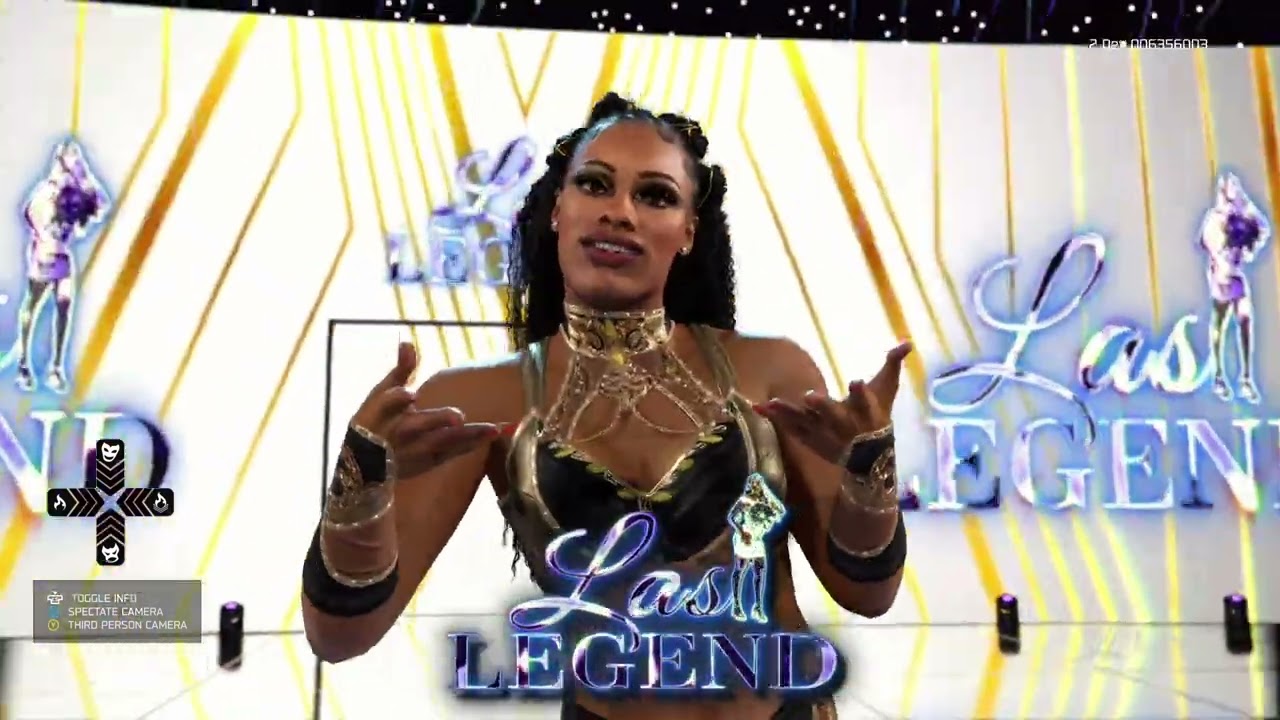 WWE2K26 Lash Legend Entrance!! | Official Entrance